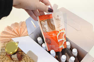 자연에온 핑크 자몽 착즙 100mL 10개입 2BOX — 5점을 준 리뷰어가 2020년 11월 올린 사용 사진