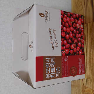 자연에온 몽모랑시 타트체리 착즙 100mL 10개입 2BOX — 5점을 준 리뷰어가 2020년 9월 올린 사용 사진