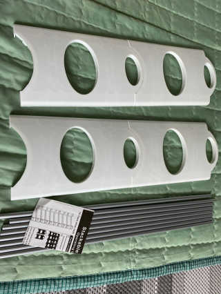 바네스데코 DIY 오픈 4단 신발 정리대 화이트 — 4점을 준 리뷰어가 2020년 6월 올린 사용 사진