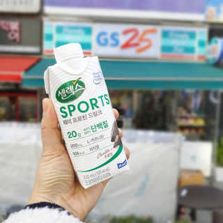 셀렉스스포츠 셀렉스 스포츠 드링크 초콜릿 _ 330ml x 12팩 — 5점을 준 리뷰어가 2020년 11월 올린 사용 사진