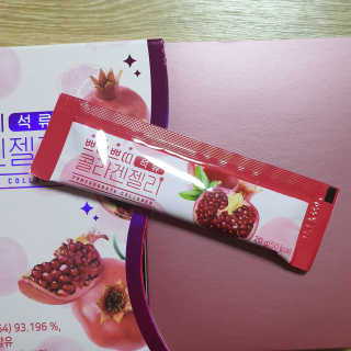 헬스업_쁘띠쁘띠석류콜라겐젤리_20g x 14포 — 5점을 준 리뷰어가 2020년 12월 올린 사용 사진