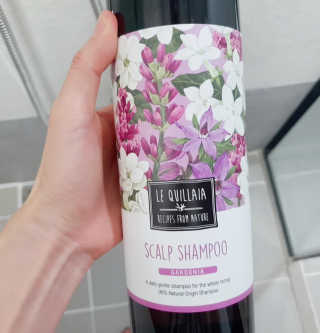 르퀼라야 스칼프 샴푸 810ml [가드니아/포레스트] — 4점을 준 리뷰어가 2020년 7월 올린 사용 사진