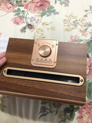 SEVIZ GOLD20W 레트로 블루투스 스피커 — 4점을 준 리뷰어가 2020년 5월 올린 사용 사진