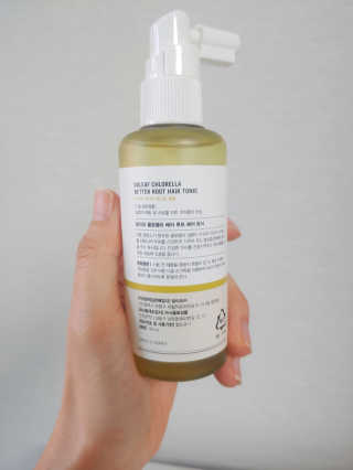 달리프 클로렐라 베러 루트 헤어토닉 100ml — 4점을 준 리뷰어가 2020년 10월 올린 사용 사진