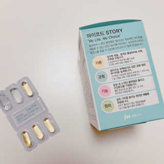 JW중외제약 마이코드 알티지 오메가3 1000 mg — 4점을 준 리뷰어가 2020년 9월 올린 사용 사진
