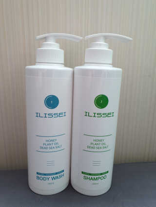 일리세이 허니 샴푸 500ml + 허니 바디워시 500ml 세트 — 5점을 준 리뷰어가 2020년 4월 올린 사용 사진