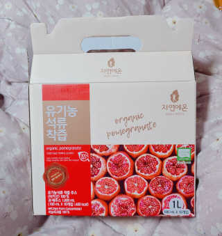 자연에온 유기농 석류 착즙 100mL 10개입 2BOX — 5점을 준 리뷰어가 2020년 12월 올린 사용 사진