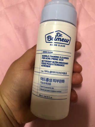 네이처컬렉션 닥터벨머 아미노클리어 아크네 버블 폼 — 5점을 준 리뷰어가 2020년 6월 올린 사용 사진