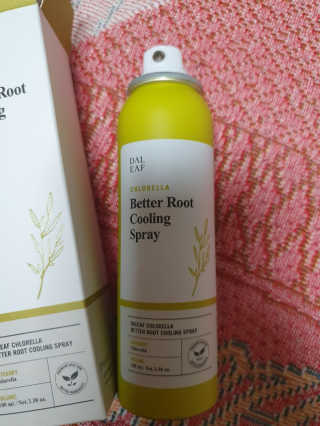 달리프 클로렐라 베러 루트 쿨링 스프레이 100ml — 5점을 준 리뷰어가 2020년 8월 올린 사용 사진
