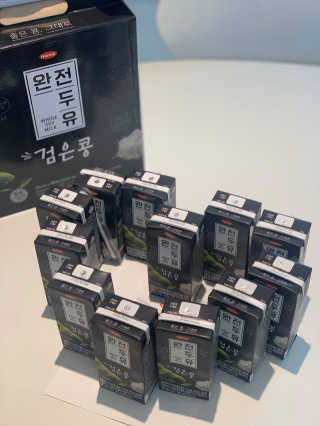 세상간단 완전푸드 [완전두유] 5종 — 5점을 준 리뷰어가 2020년 4월 올린 사용 사진