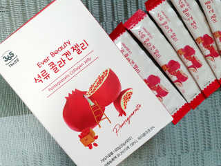 365더건강 에버뷰티 석류콜라겐 젤리 — 5점을 준 리뷰어가 2020년 7월 올린 사용 사진