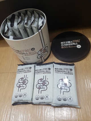 서울약사신협_FOS프리바이오틱스플러스쿠앤크_5gX100포 — 4점을 준 리뷰어가 2020년 5월 올린 사용 사진