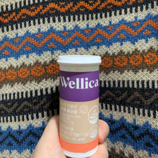 웰리카 더블유 100억 유산균 — 5점을 준 리뷰어가 2020년 11월 올린 사용 사진