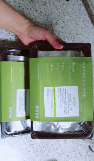 한촌몰 설렁탕집 가마솥 도가니탕 350g x 2팩 — 3점을 준 리뷰어가 2020년 8월 올린 사용 사진