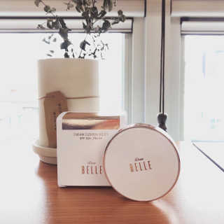 디어벨르 크림쿠션 DEAR BELLE CREAM COUSION — 4점을 준 리뷰어가 2020년 8월 올린 사용 사진