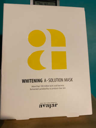 Avajar A-Solution 마스크 — 4점을 준 리뷰어가 2020년 12월 올린 사용 사진