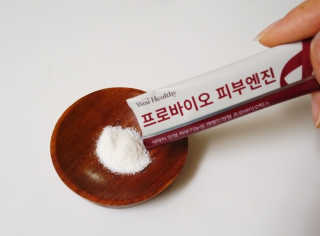 삼진제약 위시헬씨 [삼진제약] 위시헬씨 프로바이오 피부엔진 — 5점을 준 리뷰어가 2020년 12월 올린 사용 사진