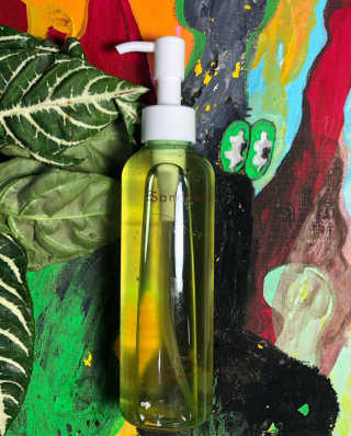 스킨큐어 산다화 순한 클렌징 동백 오일 200ml — 5점을 준 리뷰어가 2020년 5월 올린 사용 사진
