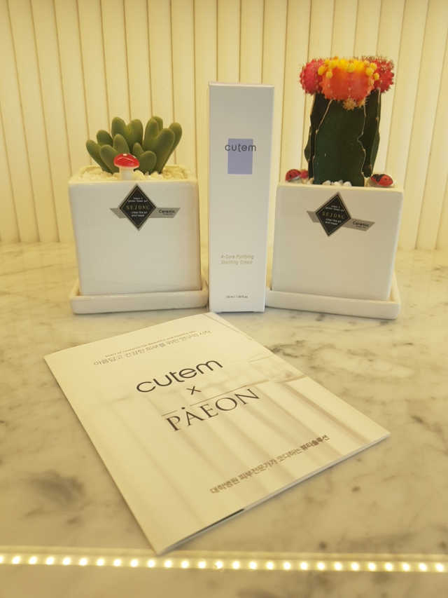 큐템 에이큐어 퓨리파잉 수딩크림 리뷰 사진