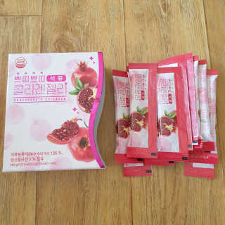 헬스업_쁘띠쁘띠석류콜라겐젤리_20g x 14포 — 4.5점을 준 리뷰어가 2020년 10월 올린 사용 사진