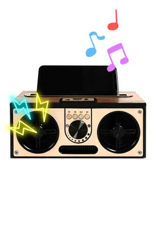 SEVIZ RETRO20W 레트로 블루투스 스피커 — 5점을 준 리뷰어가 2020년 10월 올린 사용 사진