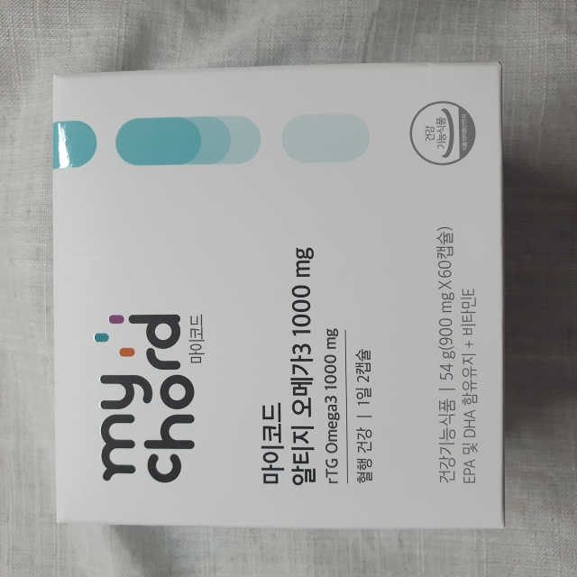 마이코드 알티지 오메가3 1000 mg 리뷰 사진