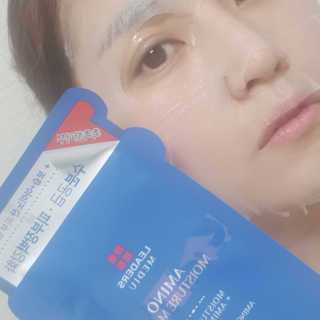 리더스코스메틱 리더스 메디유 아미노 모이스처 마스크 — 5점을 준 리뷰어가 2020년 5월 올린 사용 사진