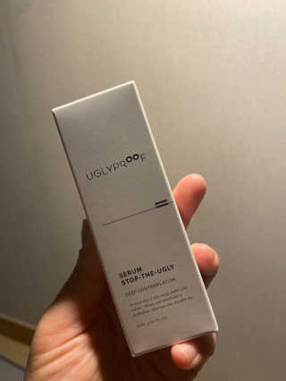 어글리프루프 세럼 스탑디어글리 딥 컨템플레이션 30ml — 5점을 준 리뷰어가 2020년 12월 올린 사용 사진