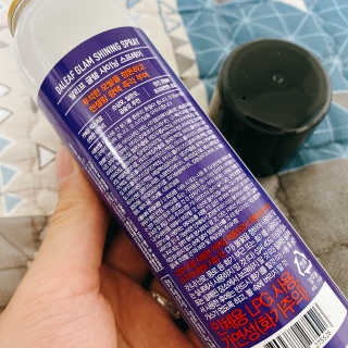 달리프 글램 샤이닝 스프레이 150ml — 4점을 준 리뷰어가 2020년 5월 올린 사용 사진