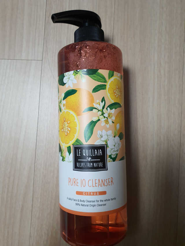 르퀼라야 퓨어텐 올인원 클렌저 810ml 1개 리뷰 사진