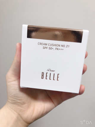 디어벨르 크림쿠션 DEAR BELLE CREAM COUSION — 3점을 준 리뷰어가 2020년 9월 올린 사용 사진