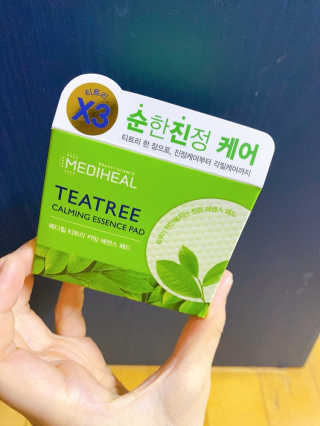 메디힐 티트리 카밍 에센스 패드 — 3점을 준 리뷰어가 2020년 7월 올린 사용 사진