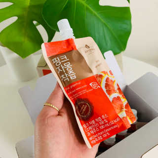 자연에온 핑크 자몽 착즙 100mL 10개입 2BOX — 5점을 준 리뷰어가 2020년 11월 올린 사용 사진