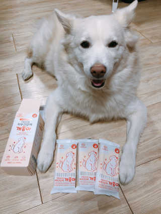 My Pet Care 모발과 모질 피부건강에 개좋아 — 5점을 준 리뷰어가 2020년 12월 올린 사용 사진