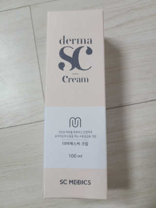 derma SC-Cream 더마에스씨 크림 100ml — 4점을 준 리뷰어가 2020년 4월 올린 사용 사진