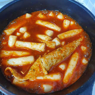 화곡미담 옛날 떡볶이 — 5점을 준 리뷰어가 2020년 4월 올린 사용 사진