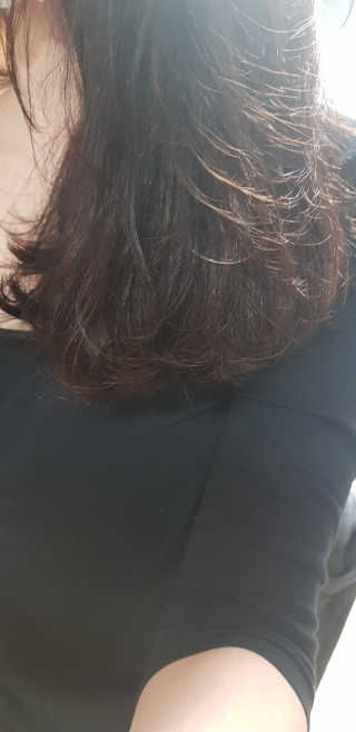 아이캔디 레인보우 볼륨S 패들 브러쉬 — 5점을 준 리뷰어가 2020년 9월 올린 사용 사진