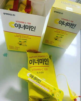 이너미인 VITAMIN-C 700 — 5점을 준 리뷰어가 2020년 9월 올린 사용 사진