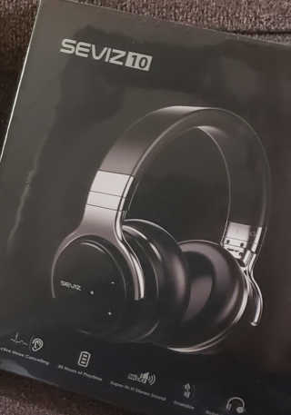 SEVIZ Bluetooth Headphones 10 3color — 5점을 준 리뷰어가 2020년 9월 올린 사용 사진