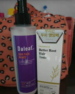 달리프 글램 헤어팩 인미스트 200ml — 5점을 준 리뷰어가 2020년 10월 올린 사용 사진
