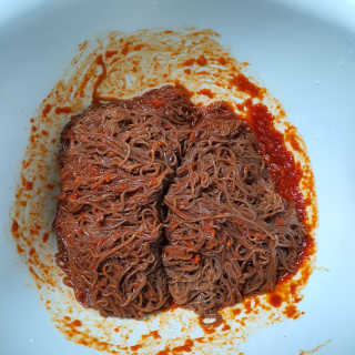 [해주냉면] 신천맛집 매운 비빔냉면 2인분 + 무절임 — 2.5점을 준 리뷰어가 2020년 5월 올린 사용 사진