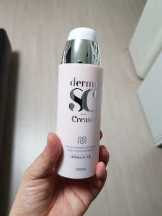 derma SC-Cream 더마에스씨 크림 100ml — 4점을 준 리뷰어가 2020년 4월 올린 사용 사진
