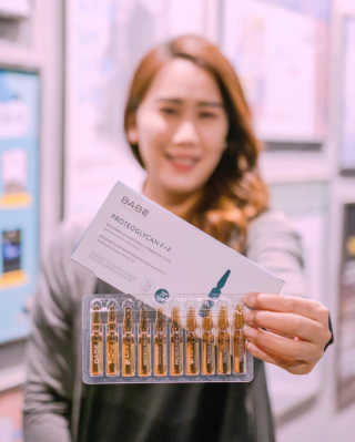 바베 BABE 바베 프로테오글리칸 F+F 앰플 솔루션 — 4.5점을 준 리뷰어가 2020년 10월 올린 사용 사진