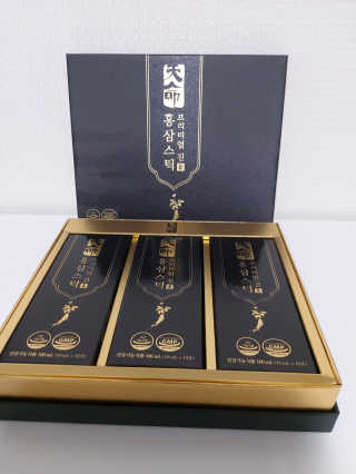 헬스업_천명진프리미엄홍삼스틱_10ml x 30포 — 5점을 준 리뷰어가 2020년 8월 올린 사용 사진