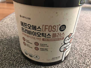 서울약사신협_FOS프리바이오틱스플러스쿠앤크_5gX100포 — 4.5점을 준 리뷰어가 2020년 4월 올린 사용 사진