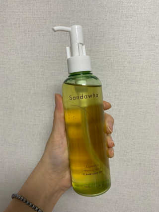 스킨큐어 산다화 순한 클렌징 동백 오일 200ml — 4.5점을 준 리뷰어가 2020년 5월 올린 사용 사진