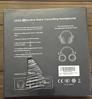 SEVIZ Bluetooth Headphones 10 3color — 5점을 준 리뷰어가 2020년 9월 올린 사용 사진