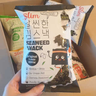 김연구가 박향희 박향희 날씬한 김스낵 4종 — 5점을 준 리뷰어가 2020년 7월 올린 사용 사진