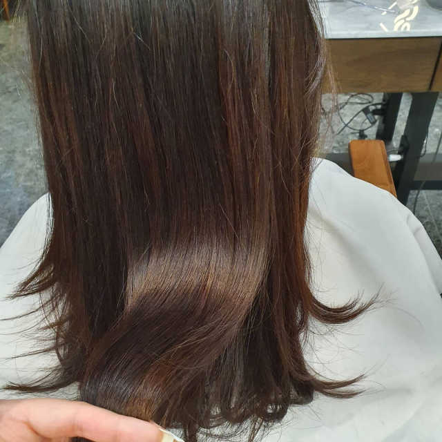 [헤어더뷰] 염색, 컷, 클리닉 중 택1 리뷰 사진