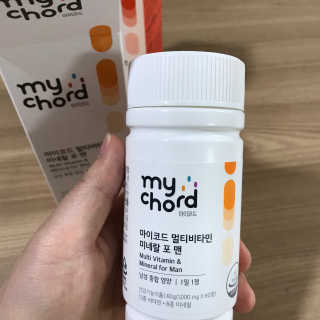 JW중외제약 마이코드 멀티비타민미네랄 포 맨 — 5점을 준 리뷰어가 2020년 9월 올린 사용 사진